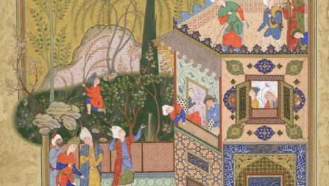 آثار تجسمي زمينه هاي نگارگري در ايران