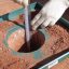 تعیین دانسیته خاک درمحل به روش مخروط ماسه