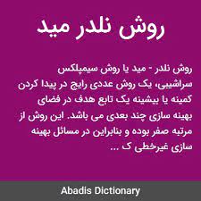 روش نلدر مید
