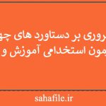 کتاب مروری بر دستاورد های چهل ساله ویژه آزمون استخدامی آموزش و پرورش