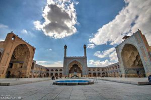 نمایی از مسجد جامع اصفهان