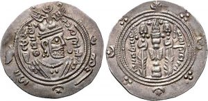 نقوش و خطوط روی سکه های دوره ساسانی