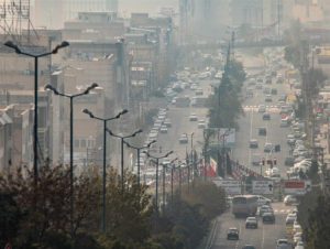 آلودگی هوا در کرج